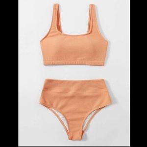 Brand new - Solid high waisted bikini
